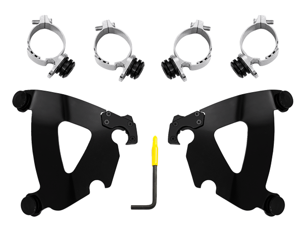 Road Warrior Fairing Trigger-lock Mounting Kit Black, 2, nordicamoto.ro