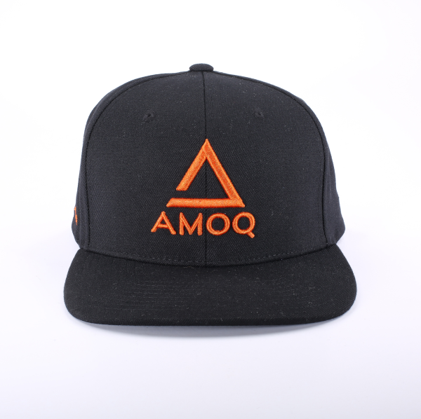 AMOQ Original Snapback Cap Black/Orange ONE SIZE, 1, nordicamoto.ro