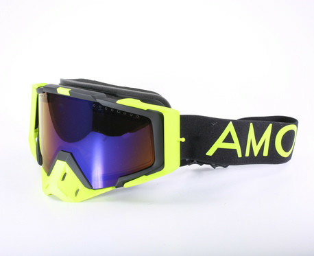 AMOQ Aster Negru-Albastru HiVis tükrök motoros szánhoz, 3, nordicamoto.ro