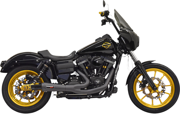 Ripper 2:1 Exhaust System Black, 1, nordicamoto.ro