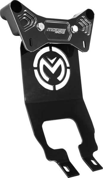 Shock Tower Braces With Gusset Plate Black, Anodized, 3, nordicamoto.ro
