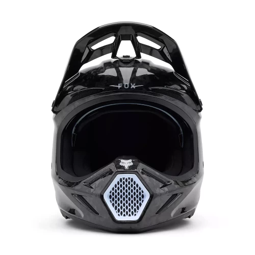 Fox V3 RS Carbon Solid Black S sisak, 3, nordicamoto.ro