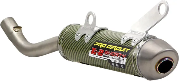 R304 Shorty & R304 Shorty Ti-2 Carbon-kevlar Silencers Carbon Fiber, Titanium, 1, nordicamoto.ro