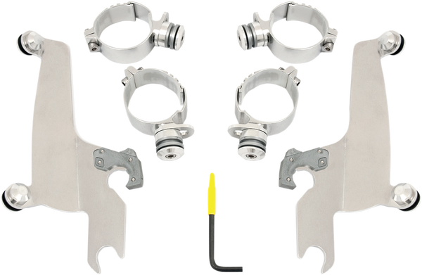 No-tool Trigger-lock Mount Kit For Sportshield Silver, 1, nordicamoto.ro