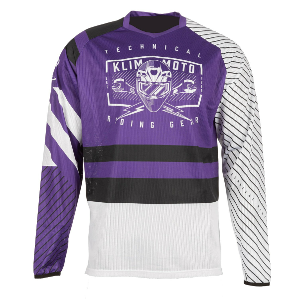 Tricou Klim Petrol Ignite - White, 41, nordicamoto.ro
