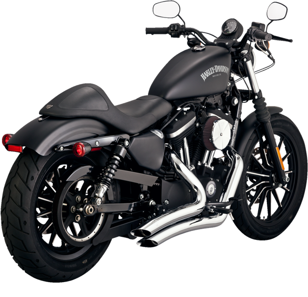 Big Radius Exhaust System Chrome, 1, nordicamoto.ro