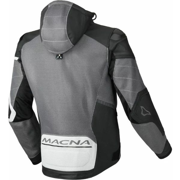Geaca de vara piele/textil MACNA RISANT Negru 54, 7, nordicamoto.ro