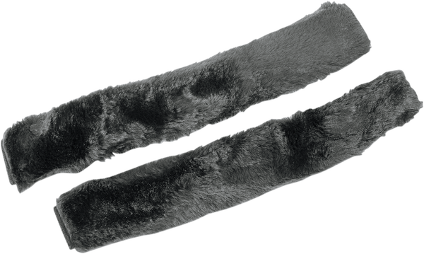 Plush Soft-tie Cover Black, 1, nordicamoto.ro