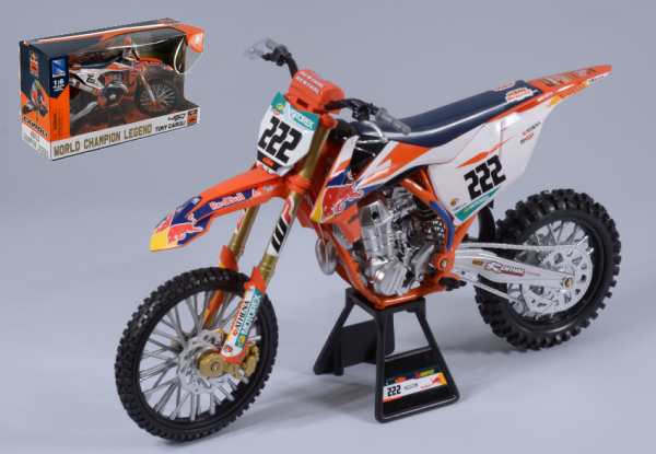 Toni Cairoli Red Bull KTM SXF 450 1:6 méretarányú modell, 1, nordicamoto.ro