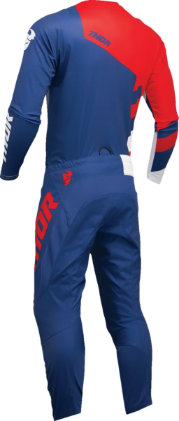 Tricou Copii Thor Sector Checker Blue/Red XS, 4, nordicamoto.ro