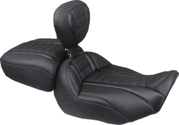 Deluxe Touring Solo Seat Black, 1, nordicamoto.ro