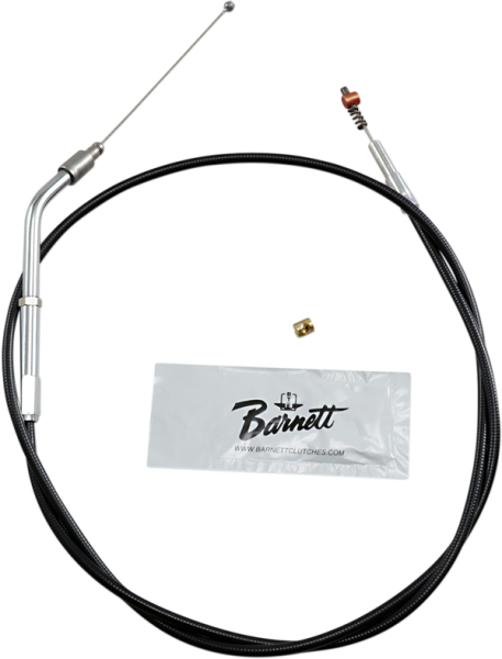 Black Vinyl Throttle/idle Cable Black +152 mm (6''), 1, nordicamoto.ro