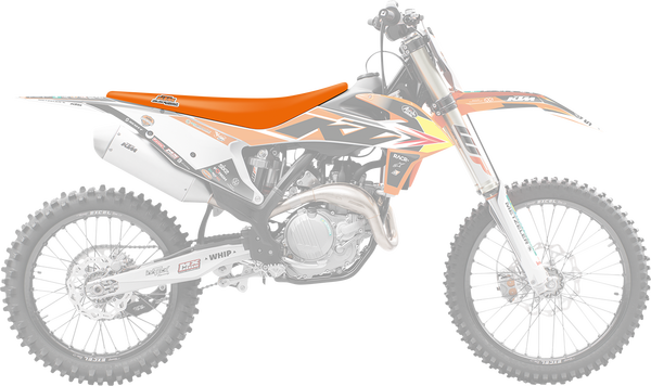 Replica Team Seat Cover Orange, 2, nordicamoto.ro