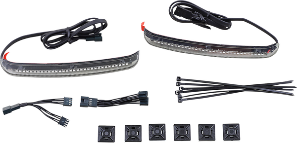 Bag Blades® Accent Lights Amber, Red, 1, nordicamoto.ro