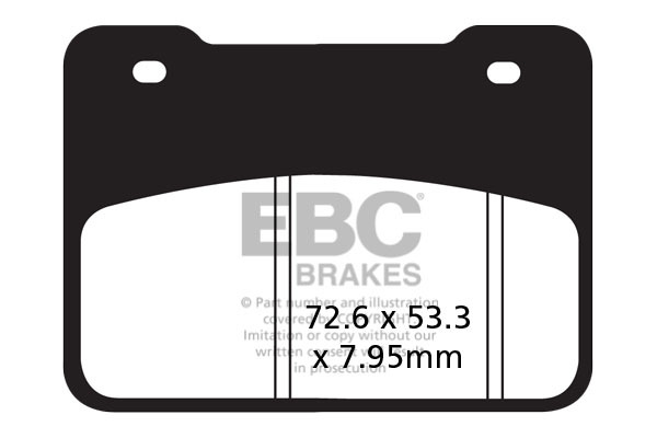 Sfa Series Organic Scooter Brake Pads, 1, nordicamoto.ro