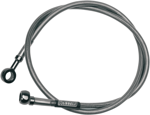 Cycleflex Extended Length Front Brake Line Kit Silver, Polished Oversize [+203 mm (8'')], 1, nordicamoto.ro