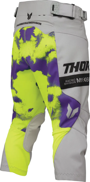 Thor Launchmode Bleach sárga/szürke gyereknadrág, 24-es méret, 4, nordicamoto.ro