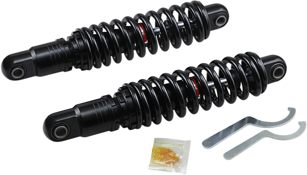 Premium Ride-height Adjustable Shocks Black, 1, nordicamoto.ro