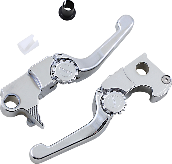 Anthem Shorty Lever Set Silver, 1, nordicamoto.ro