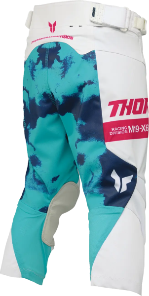 Thor Launchmode Bleach gyereknadrág, fehér/kék, 28-as méret, 4, nordicamoto.ro