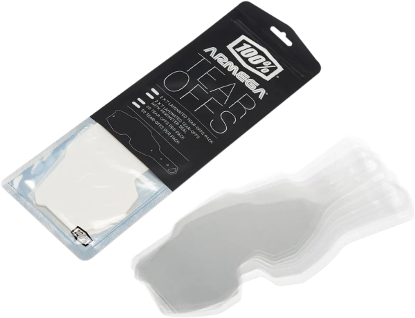 100% Armega Clear védőszemüveg-letéphető fóliák (20 db), 1, nordicamoto.ro
