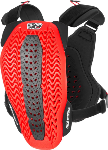 Alpinestars A-5 Plasma mellvédő, fekete/zöld/fehér, XL/2XL, 2, nordicamoto.ro