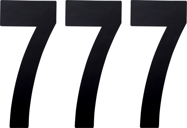 Standard Numbers Black, 2, nordicamoto.ro