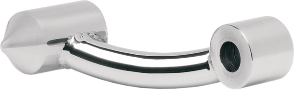 Nostalgia Headlight Relocation Bracket Natural, Polished, 2, nordicamoto.ro