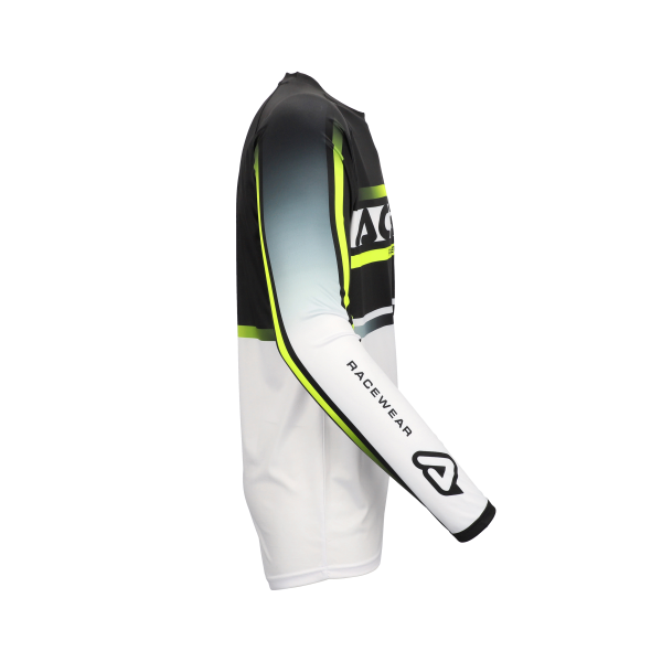 Acerbis Linear Lugo póló, fekete/fehér, S-es méret, 4, nordicamoto.ro