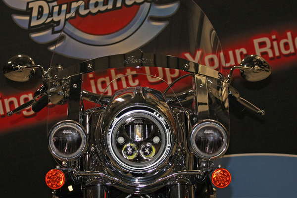 7(r) Trubeam® Headlamp Black Chrome, 2, nordicamoto.ro