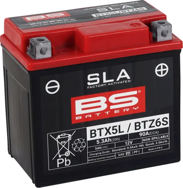 BS BTX5L SLA akkumulátor, 12 V, 70 A, 1, nordicamoto.ro