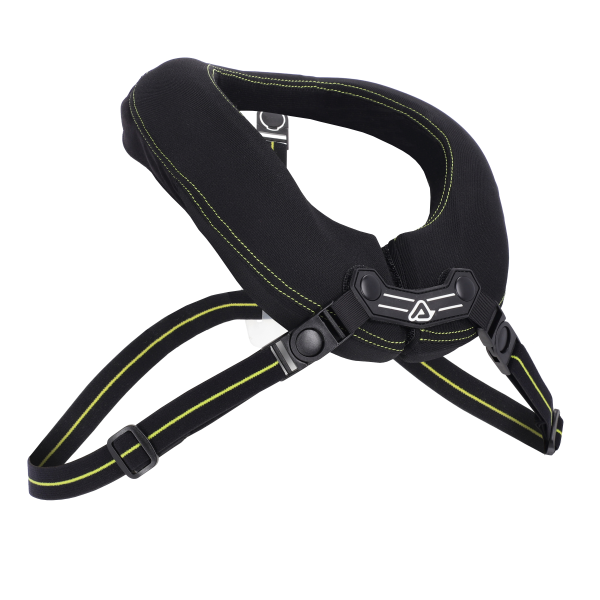 Acerbis X-Round Pro gyermek nyakvédő, fekete/sárga, 1, nordicamoto.ro