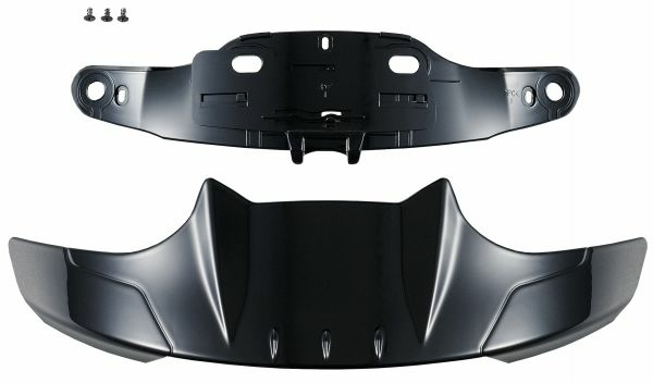 SHOEI NXR fekete sisak hátsó szellőző kiegészítő, 1, nordicamoto.ro