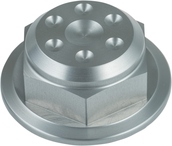 Steering Stem Nut Clear Anodized, 1, nordicamoto.ro