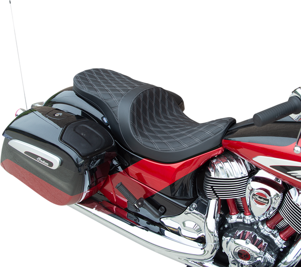 Forward Positioned Low Profile Touring Seat Black, 1, nordicamoto.ro