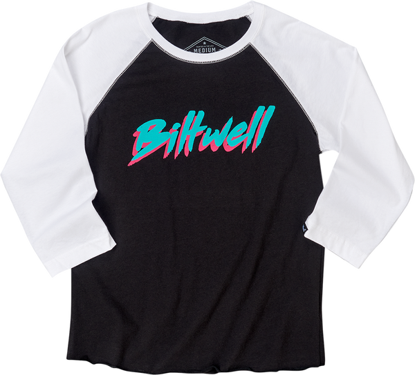 Tricou Dama Bitweel 1985 Raglan Black XL, 1, nordicamoto.ro