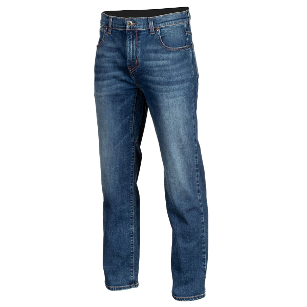 Jeans Moto Klim Unlimited Straight Stretch Denim Cobalt, 14, nordicamoto.ro