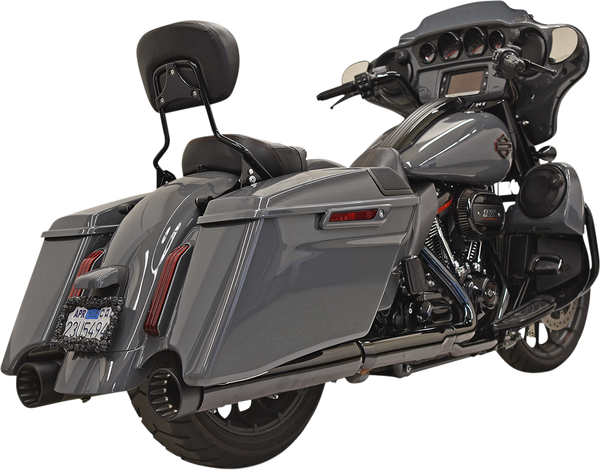 Dnt Straight Can Slip-on Mufflers Black, 1, nordicamoto.ro