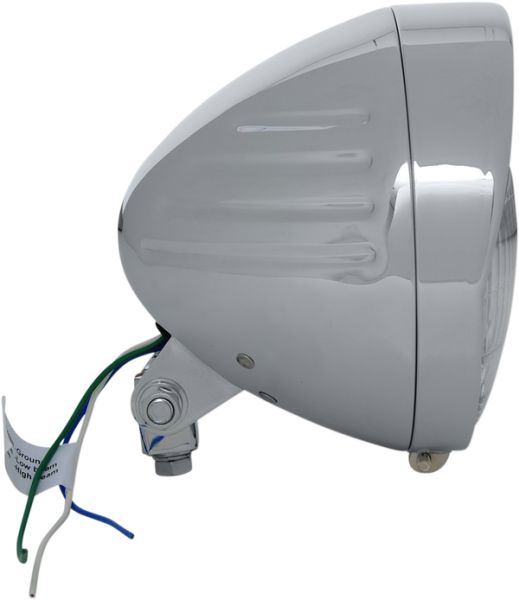 Chrome Custom Springer-style Headlight Assemblies Chrome, 1, nordicamoto.ro