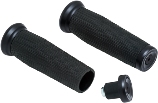 Thresher Handlebar Grips Black, 1, nordicamoto.ro