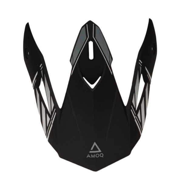 AMOQ Meteor V2 Peak Axis fekete/szürke, 1, nordicamoto.ro