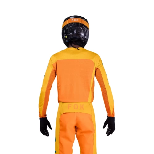 Fox MX-Flexair Fracture Orange póló, L-es méret, 2, nordicamoto.ro