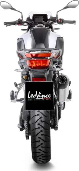 LeoVince LV-14 titán csúszócső kipufogórendszer a BMW F 750 GS / F 800 GS / F 850 GS / F 900 GS / F 900 GS Adventure modellekhez, 4, nordicamoto.ro