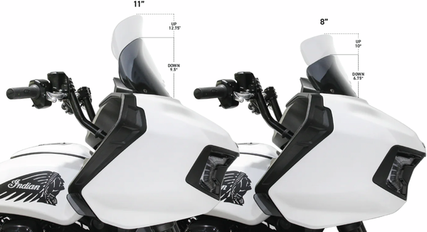Flare Indian Windshield Gray, 1, nordicamoto.ro