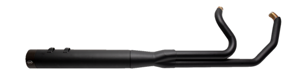 2 Into 1 Sidewinder® Complete Exhaust System Black, 2, nordicamoto.ro