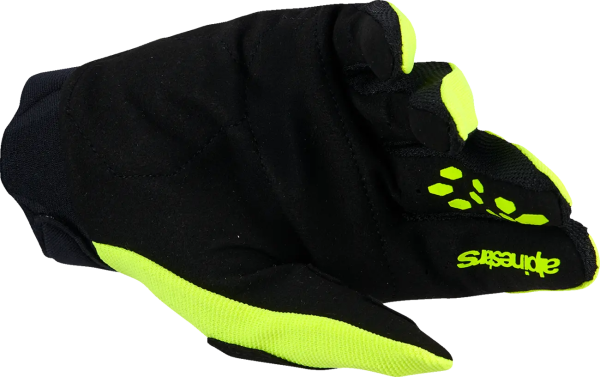 Alpinestars Full Bore V2 gyermekkesztyű, sárga/fekete, 2XS, 3, nordicamoto.ro