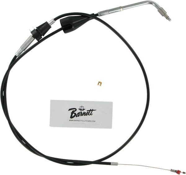 Black Vinyl Throttle/idle Cable Black +152 mm (6''), 1, nordicamoto.ro