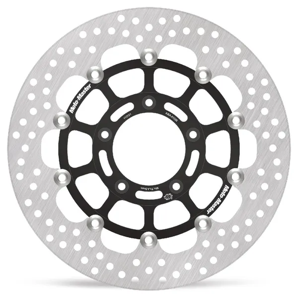 Halo sorozatú úszó rotor, fekete, rozsdamentes acél, 1, nordicamoto.ro