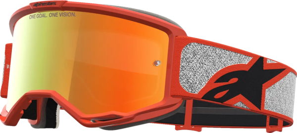 Alpinestars Vision 5 Rora síszemüveg – ezüst/narancs/színezett lencse, 1, nordicamoto.ro