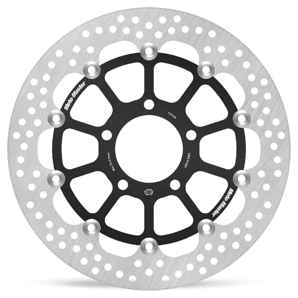 Halo sorozatú úszó rotor, fekete, rozsdamentes acél, 1, nordicamoto.ro